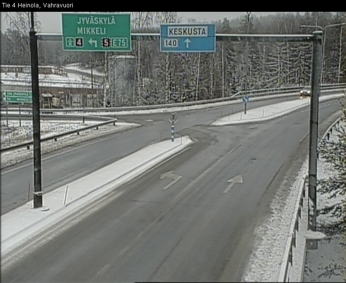 Weather Camera Image Väg 4 Heinola, Vahravuori, Heinola, Päijät-Häme