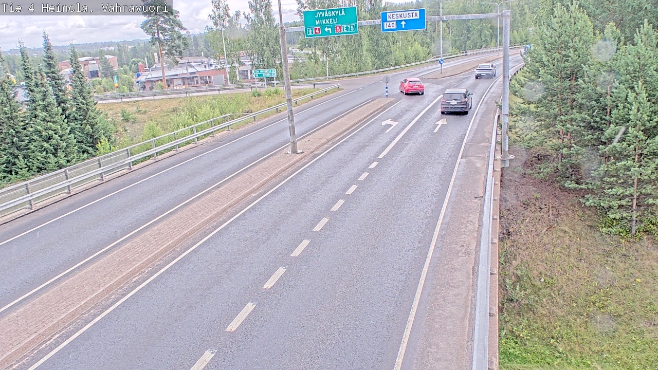 Kelikamerat Kuva Tie 4 Heinola, Vahravuori, Heinola, Päijät-Häme