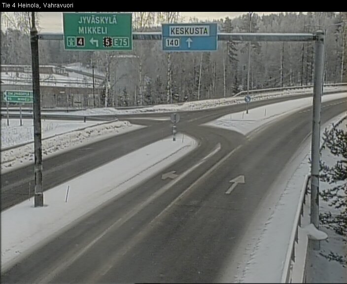Weather Camera Image Road 4 Heinola, Vahravuori, Heinola, Päijät-Häme