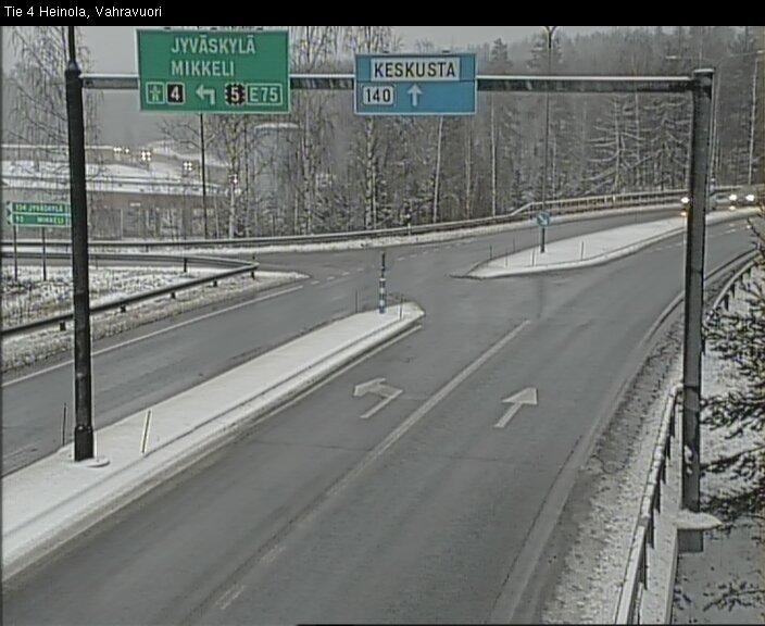 Weather Camera Image Väg 4 Heinola, Vahravuori, Heinola, Päijät-Häme