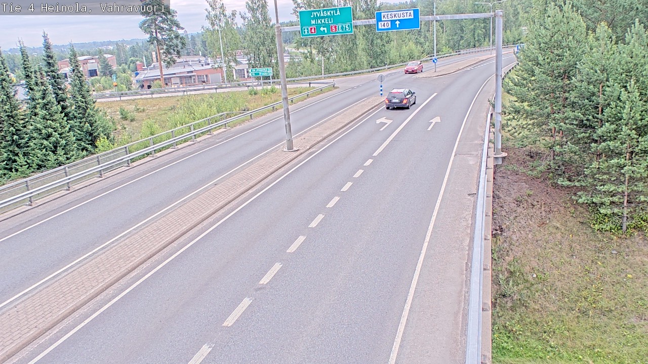 Weather Camera Image Road 4 Heinola, Vahravuori, Heinola, Päijät-Häme