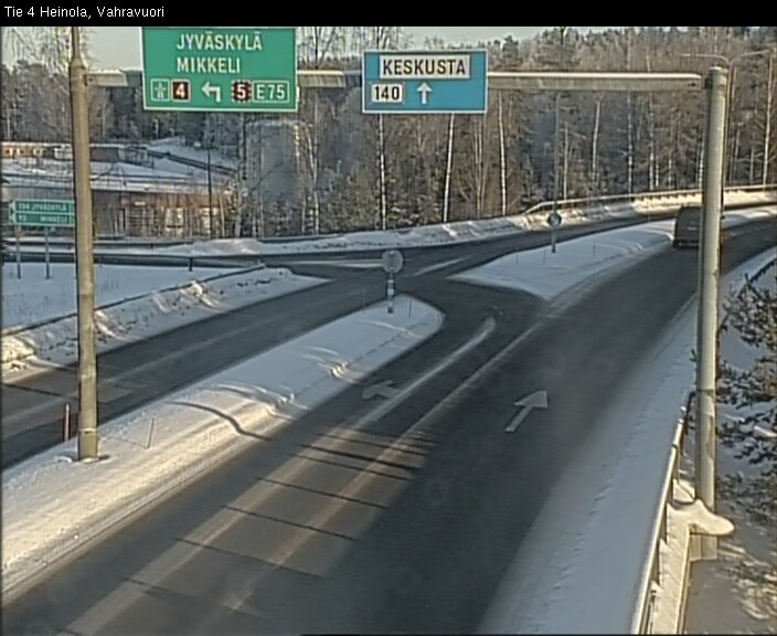 Weather Camera Image Road 4 Heinola, Vahravuori, Heinola, Päijät-Häme