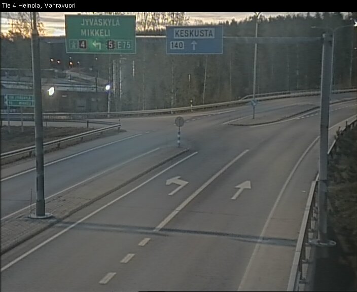 Weather Camera Image Road 4 Heinola, Vahravuori, Heinola, Päijät-Häme