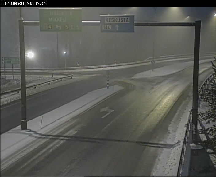 Weather Camera Image Väg 4 Heinola, Vahravuori, Heinola, Päijät-Häme