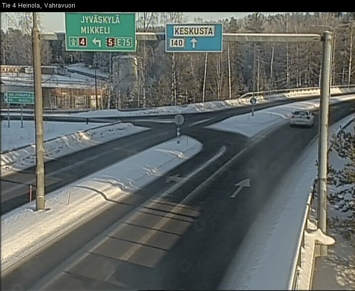 Weather Camera Image Road 4 Heinola, Vahravuori, Heinola, Päijät-Häme