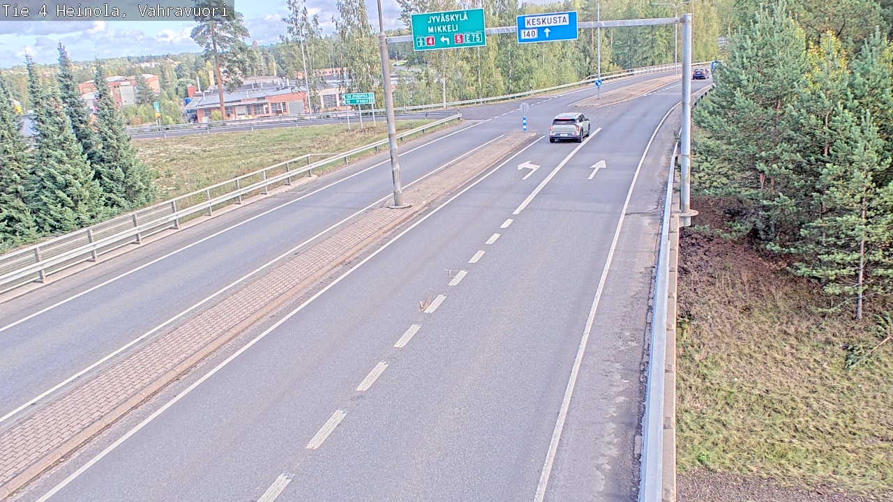 Weather Camera Image Road 4 Heinola, Vahravuori, Heinola, Päijät-Häme
