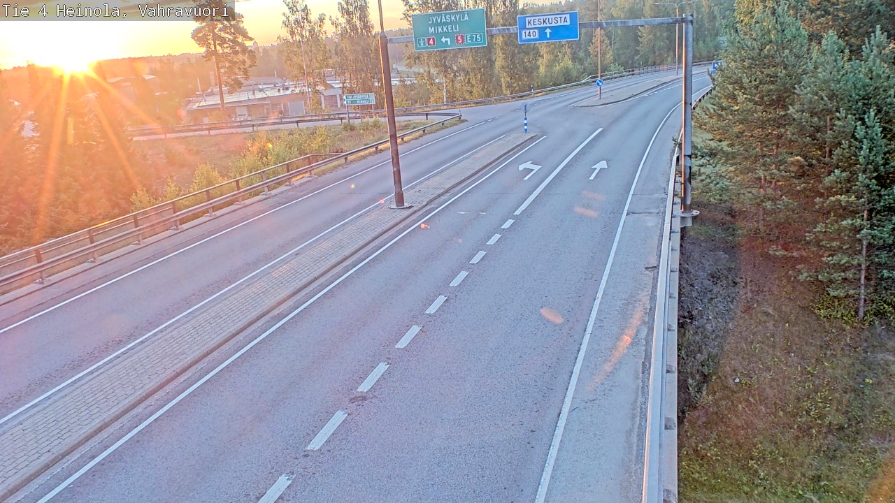 Weather Camera Image Road 4 Heinola, Vahravuori, Heinola, Päijät-Häme