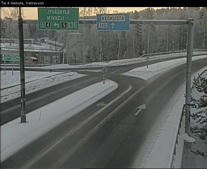 Kelikamerat Kuva Tie 4 Heinola, Vahravuori, Heinola, Päijät-Häme