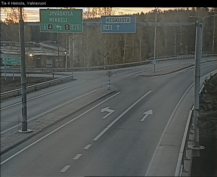 Weather Camera Image Road 4 Heinola, Vahravuori, Heinola, Päijät-Häme