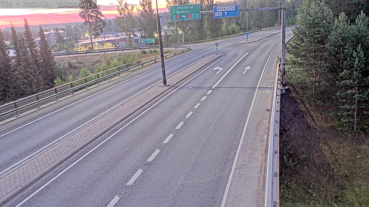 Kelikamerat Kuva Tie 4 Heinola, Vahravuori, Heinola, Päijät-Häme