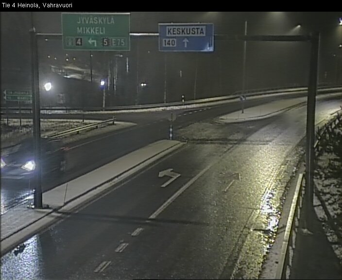 Weather Camera Image Väg 4 Heinola, Vahravuori, Heinola, Päijät-Häme
