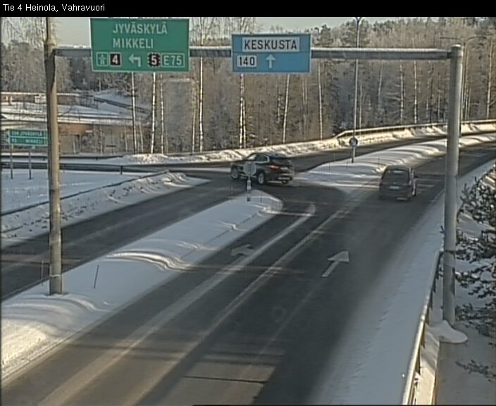 Weather Camera Image Road 4 Heinola, Vahravuori, Heinola, Päijät-Häme