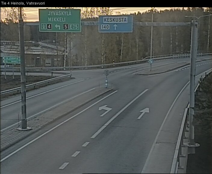 Weather Camera Image Road 4 Heinola, Vahravuori, Heinola, Päijät-Häme