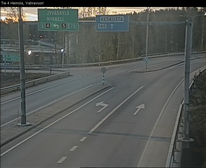 Weather Camera Image Road 4 Heinola, Vahravuori, Heinola, Päijät-Häme