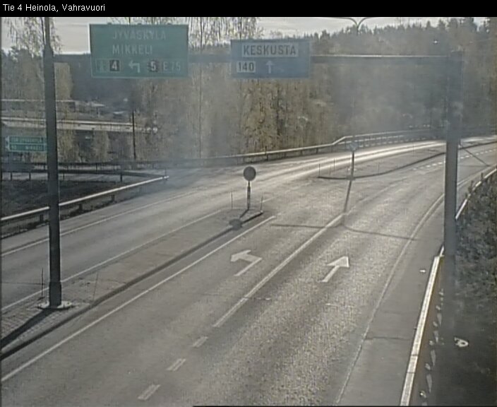 Weather Camera Image Väg 4 Heinola, Vahravuori, Heinola, Päijät-Häme
