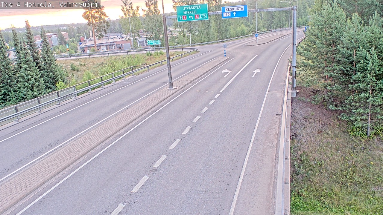 Weather Camera Image Road 4 Heinola, Vahravuori, Heinola, Päijät-Häme