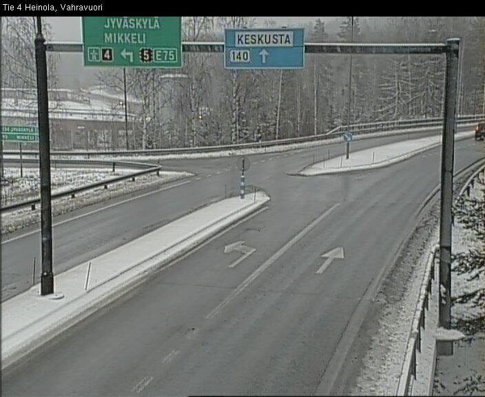 Weather Camera Image Väg 4 Heinola, Vahravuori, Heinola, Päijät-Häme