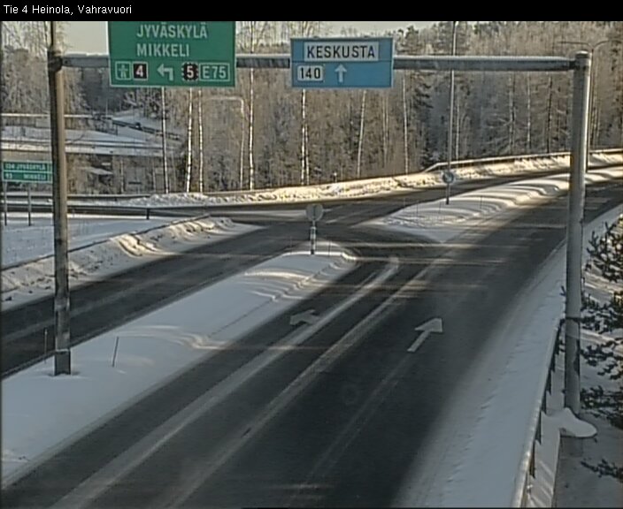 Weather Camera Image Road 4 Heinola, Vahravuori, Heinola, Päijät-Häme