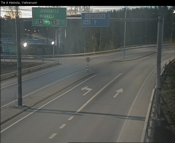 Weather Camera Image Road 4 Heinola, Vahravuori, Heinola, Päijät-Häme