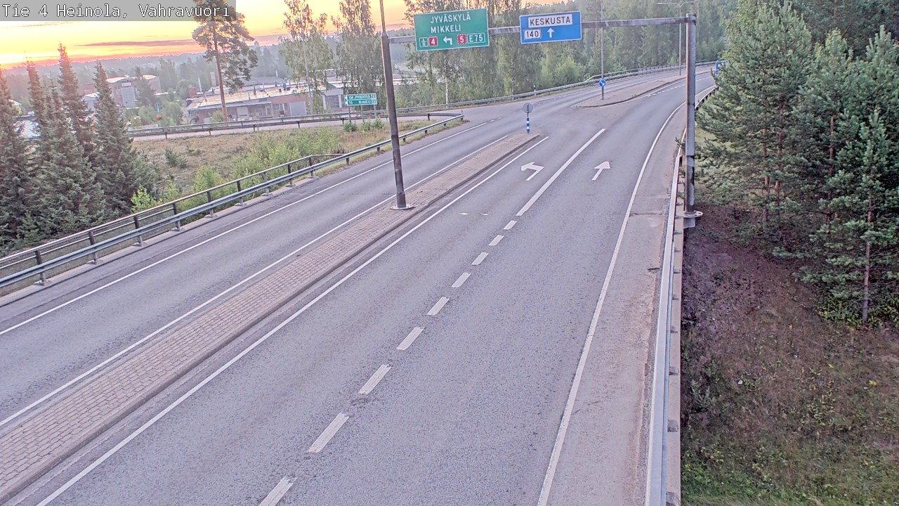 Kelikamerat Kuva Tie 4 Heinola, Vahravuori, Heinola, Päijät-Häme