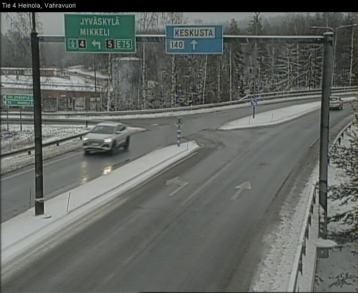 Weather Camera Image Väg 4 Heinola, Vahravuori, Heinola, Päijät-Häme