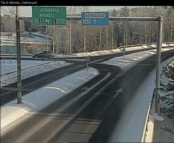Weather Camera Image Road 4 Heinola, Vahravuori, Heinola, Päijät-Häme