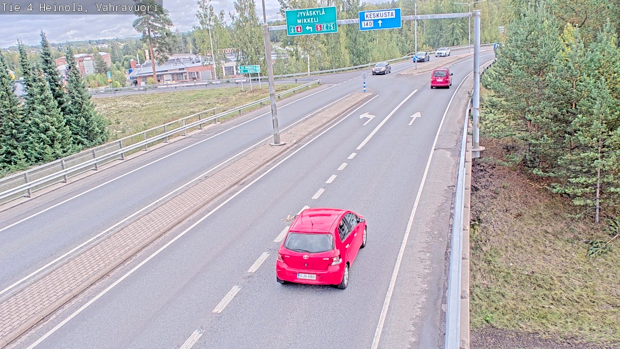 Kelikamerat Kuva Tie 4 Heinola, Vahravuori, Heinola, Päijät-Häme