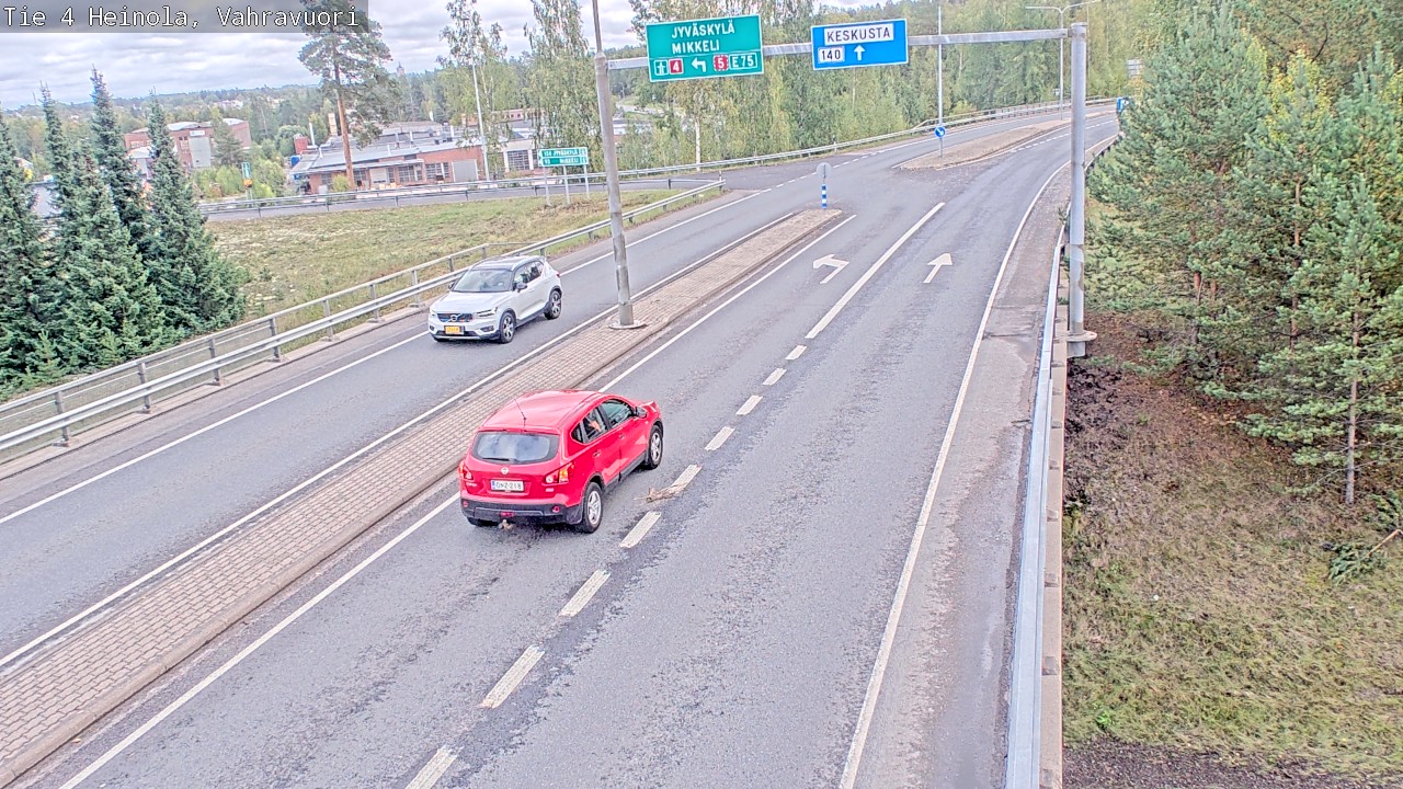 Kelikamerat Kuva Tie 4 Heinola, Vahravuori, Heinola, Päijät-Häme