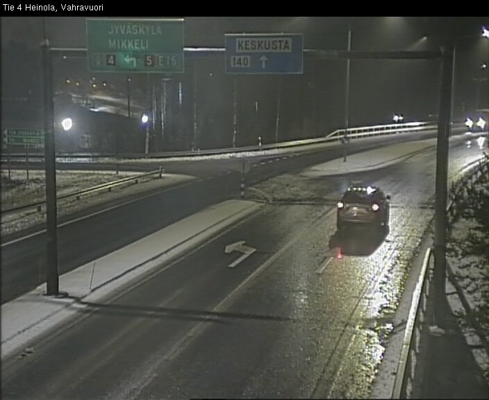 Weather Camera Image Väg 4 Heinola, Vahravuori, Heinola, Päijät-Häme