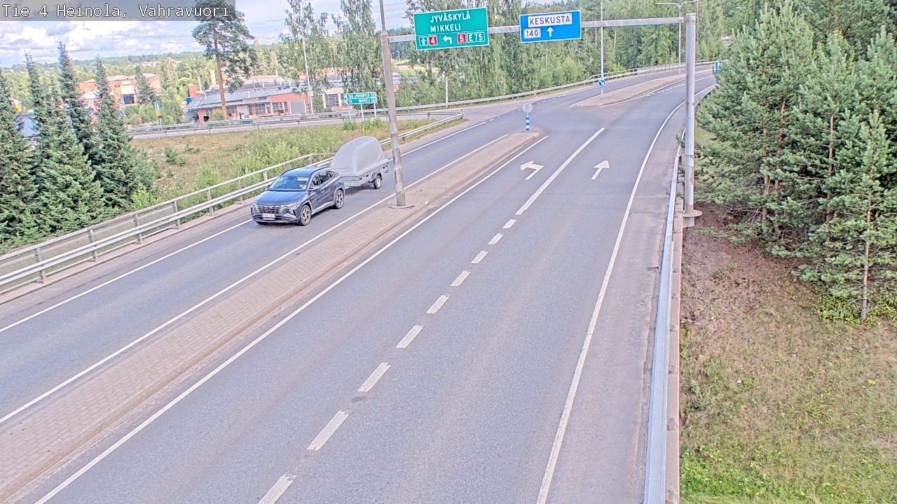 Kelikamerat Kuva Tie 4 Heinola, Vahravuori, Heinola, Päijät-Häme