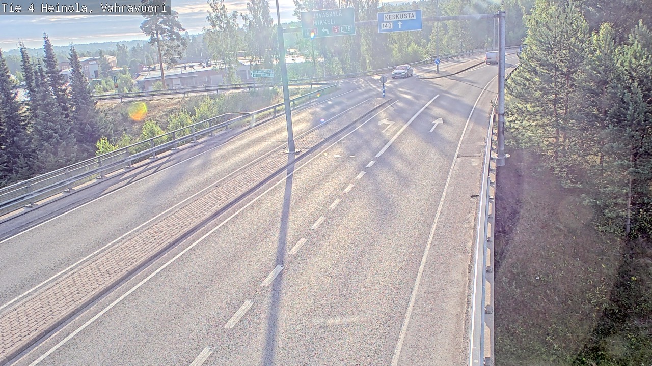 Weather Camera Image Road 4 Heinola, Vahravuori, Heinola, Päijät-Häme