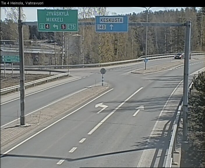 Kelikamerat Kuva Tie 4 Heinola, Vahravuori, Heinola, Päijät-Häme