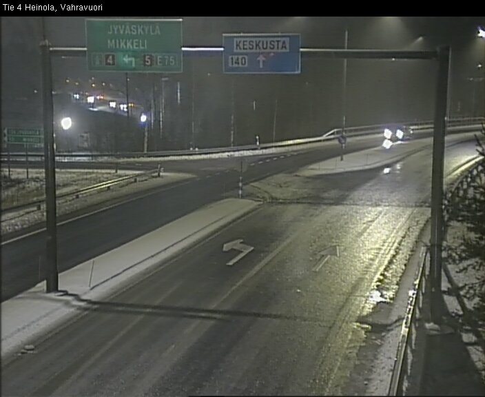 Weather Camera Image Väg 4 Heinola, Vahravuori, Heinola, Päijät-Häme