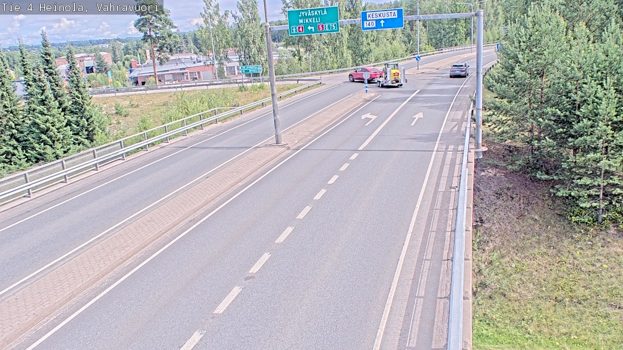 Kelikamerat Kuva Tie 4 Heinola, Vahravuori, Heinola, Päijät-Häme