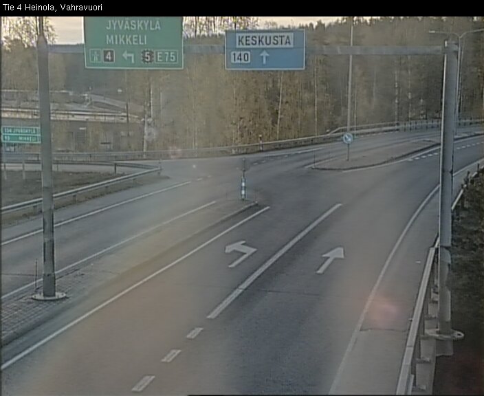 Weather Camera Image Road 4 Heinola, Vahravuori, Heinola, Päijät-Häme