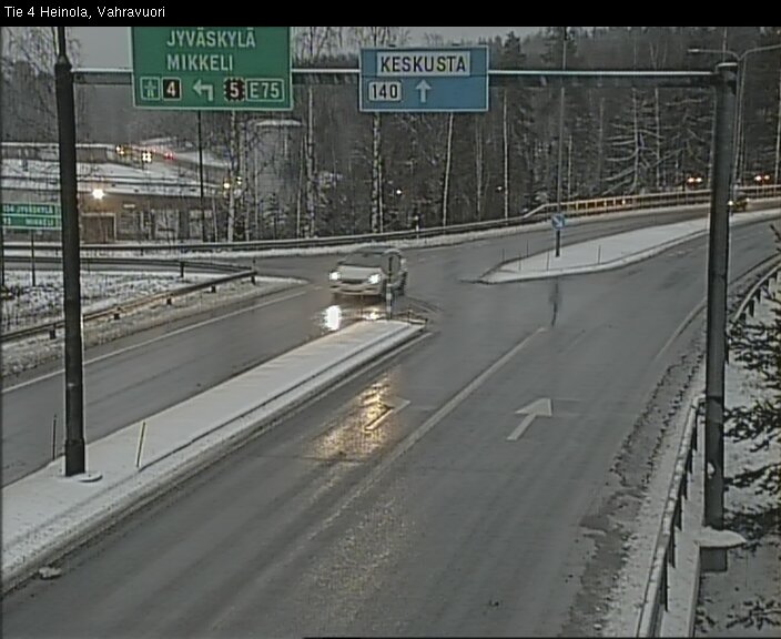 Weather Camera Image Väg 4 Heinola, Vahravuori, Heinola, Päijät-Häme