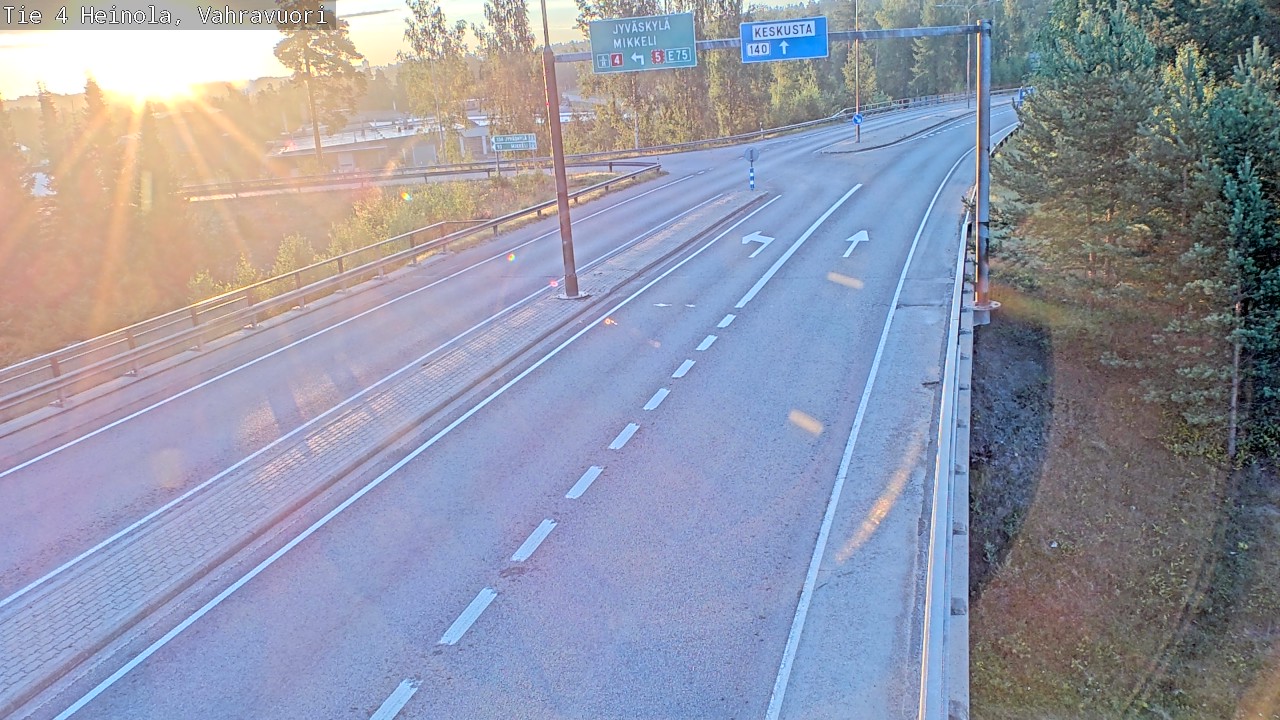 Weather Camera Image Road 4 Heinola, Vahravuori, Heinola, Päijät-Häme