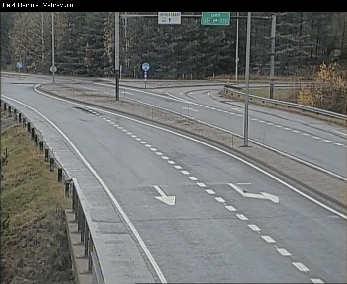 Weather Camera Image Väg 4 Heinola, Vahravuori, Heinola, Päijät-Häme