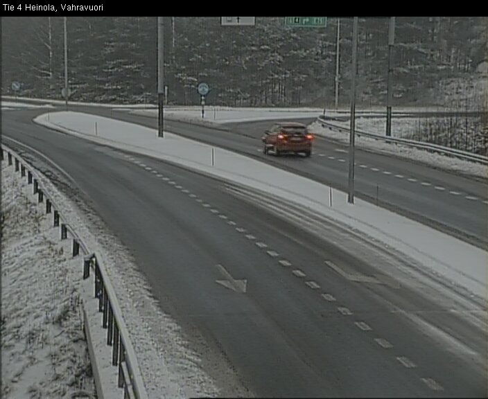 Weather Camera Image Väg 4 Heinola, Vahravuori, Heinola, Päijät-Häme