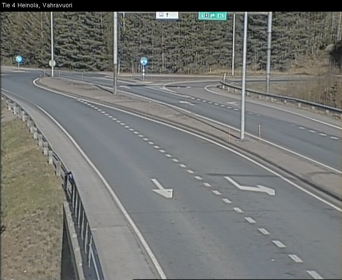 Weather Camera Image Road 4 Heinola, Vahravuori, Heinola, Päijät-Häme