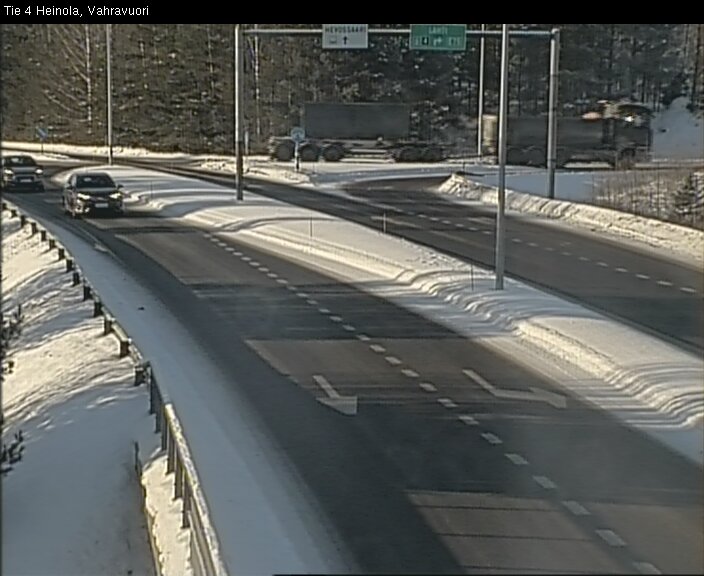 Weather Camera Image Road 4 Heinola, Vahravuori, Heinola, Päijät-Häme