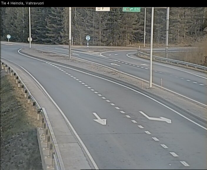 Weather Camera Image Väg 4 Heinola, Vahravuori, Heinola, Päijät-Häme