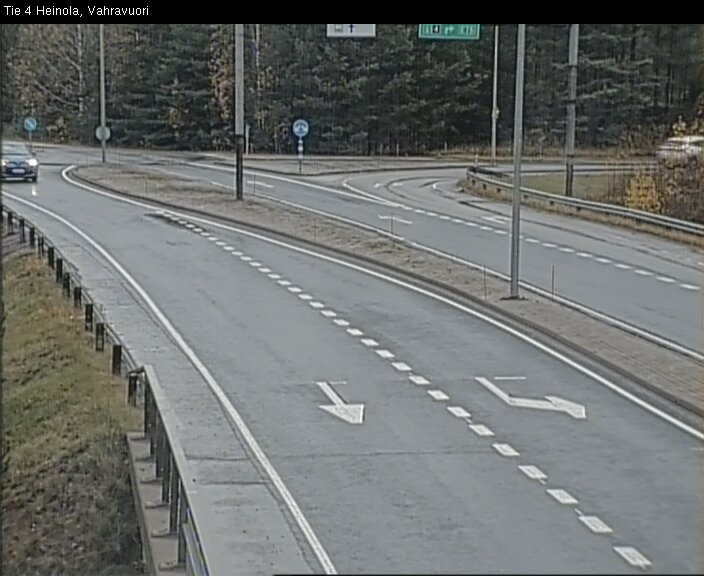Weather Camera Image Väg 4 Heinola, Vahravuori, Heinola, Päijät-Häme