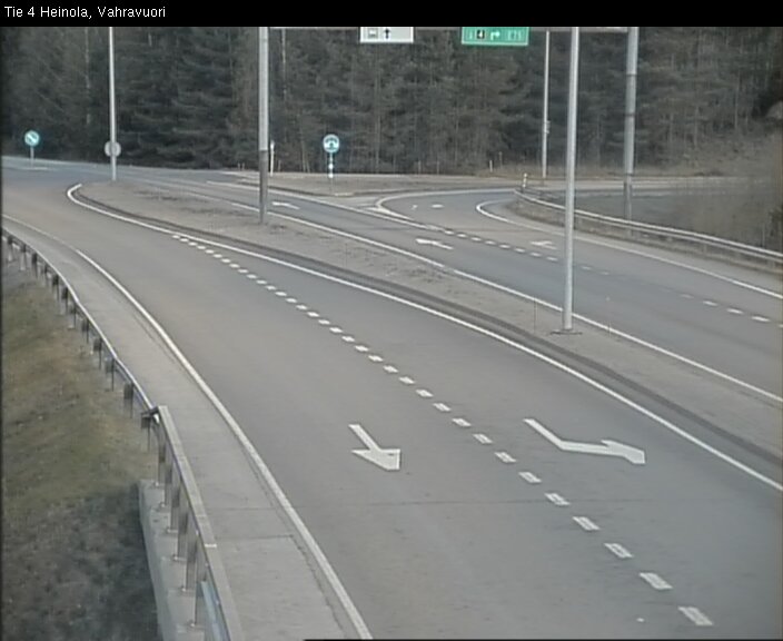 Weather Camera Image Väg 4 Heinola, Vahravuori, Heinola, Päijät-Häme