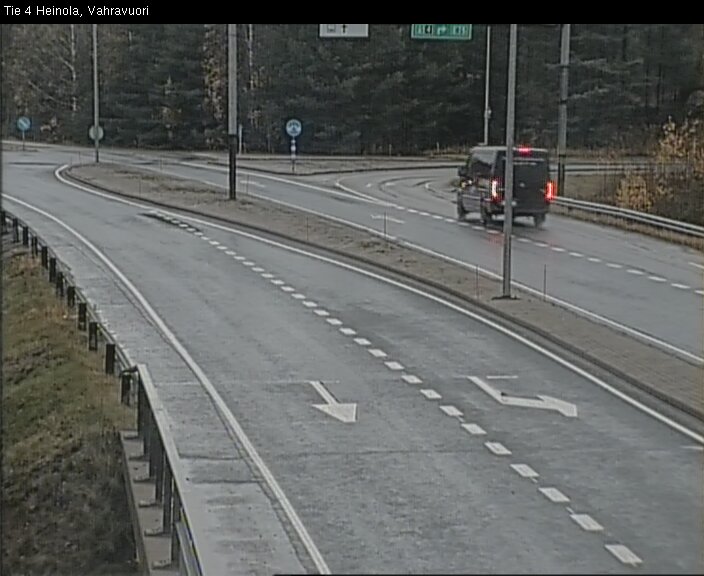 Weather Camera Image Väg 4 Heinola, Vahravuori, Heinola, Päijät-Häme