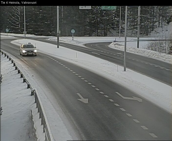 Weather Camera Image Road 4 Heinola, Vahravuori, Heinola, Päijät-Häme