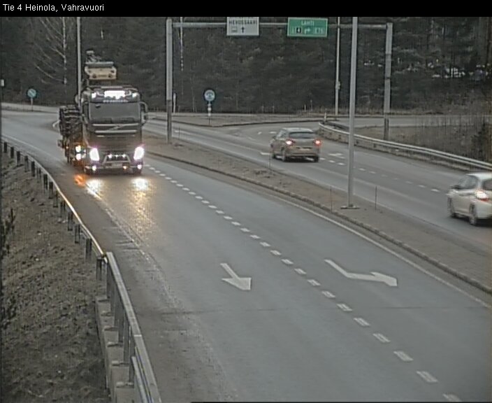 Weather Camera Image Road 4 Heinola, Vahravuori, Heinola, Päijät-Häme