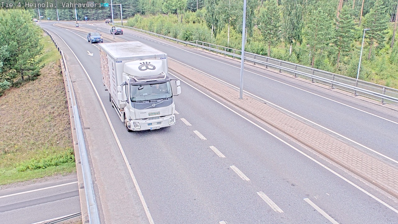 Weather Camera Image Road 4 Heinola, Vahravuori, Heinola, Päijät-Häme