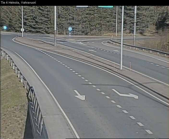 Weather Camera Image Road 4 Heinola, Vahravuori, Heinola, Päijät-Häme