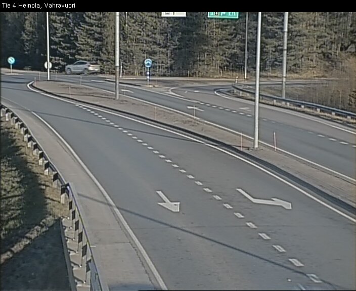 Weather Camera Image Väg 4 Heinola, Vahravuori, Heinola, Päijät-Häme